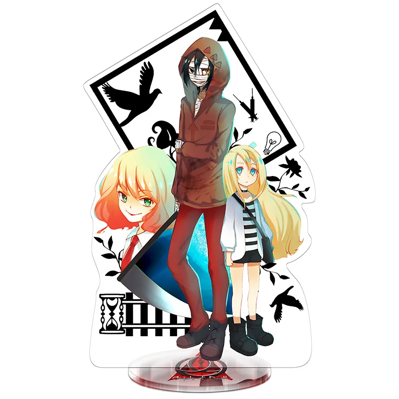 Angels of Death Toy Height 21cm Anime Action Figure Toy Acrylic Decorative Ornaments Gift