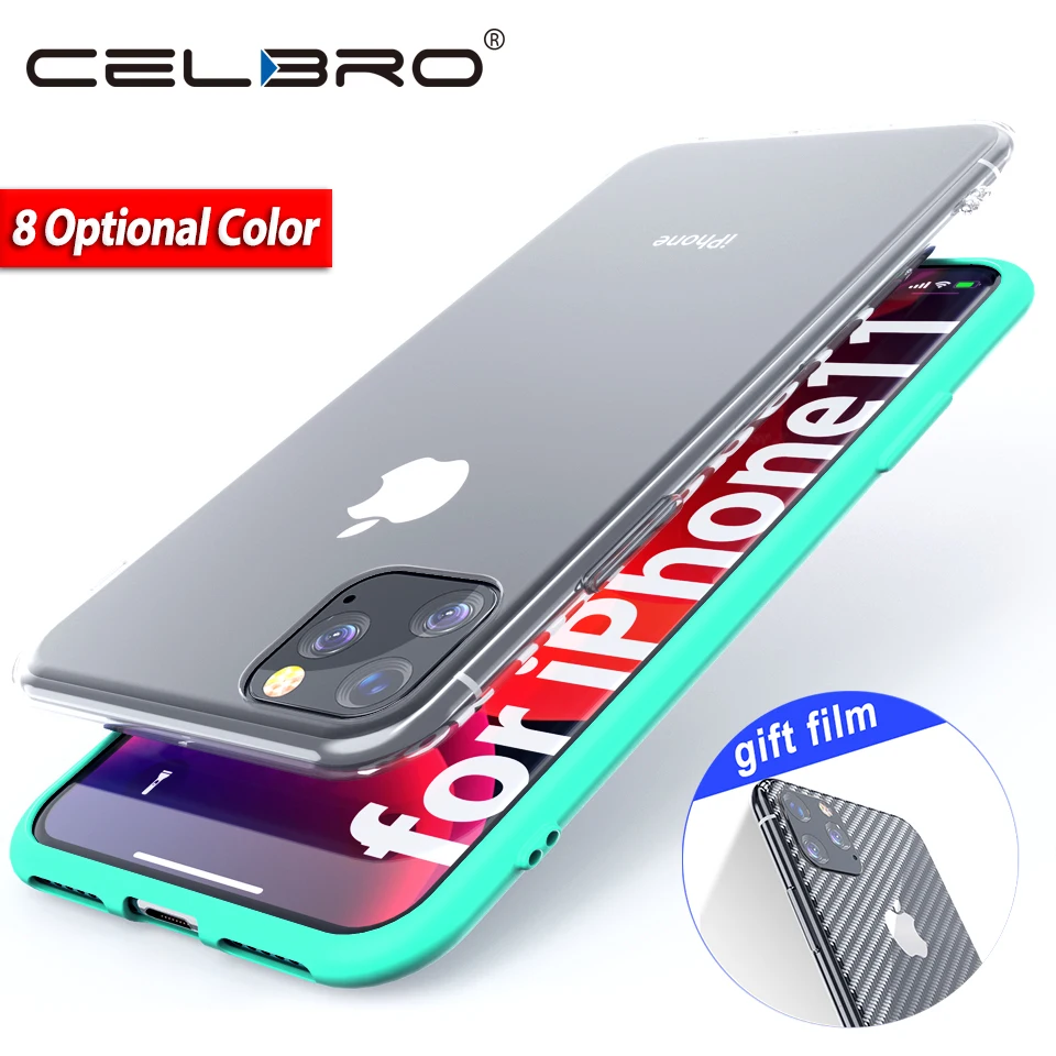

Luxury Soft Back Matte Color Case for Apple iPhone 11 Pro Max Case Shockproof TPU Silicone Back Cover for iPhone 11 Pro Max Capa