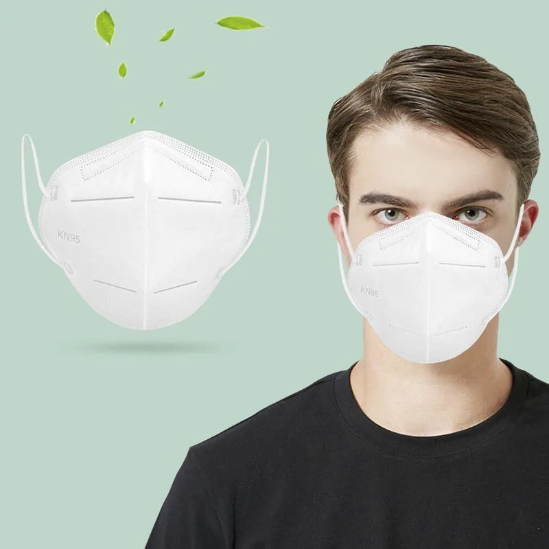 

Spot Generation KN95 Protective Mask KF94 Dustproof Anti-fog Anti-flu Daily Mask