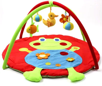 frog Детский коврик для ползания игровая кровать 0-3-6-12 месяцев - Цвет: frog