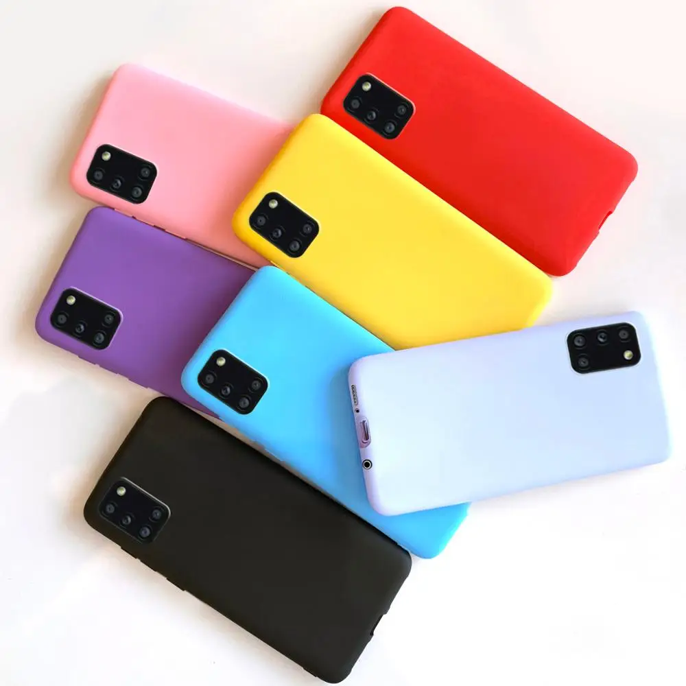 Чехол для Samsung A31 A 31 SM-A315F силиконовый мягкий защитный чехол телефона из ТПУ бампер