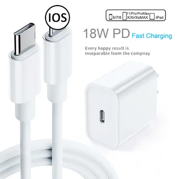Cheap 200pcs 20W PD USB Type C Cable For IPhone 12 11 Pro Xs Max Fast Charging Charger For MacBook IPad Pro Type-C USBC Data Wire Cord