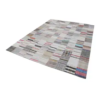 

302x401 Cm Beige Handmade Rugs Patchwork Rug-10x13 Ft