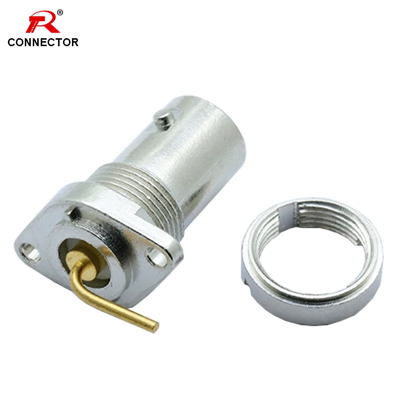 

1pc BNC Female Bulkhead Connector with Nut & Washer