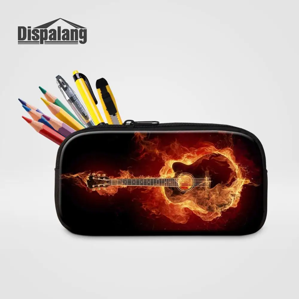 Pencil Case9 Дизайнерский чехол-карандаш для скрипки, для студентов, для любителей музыки, косметический чехол s для путешествий, для мальчиков и девочек, Подарочная коробка для ручек, сумка, канцелярские принадлежности для школы - Цвет: Pencil Case9