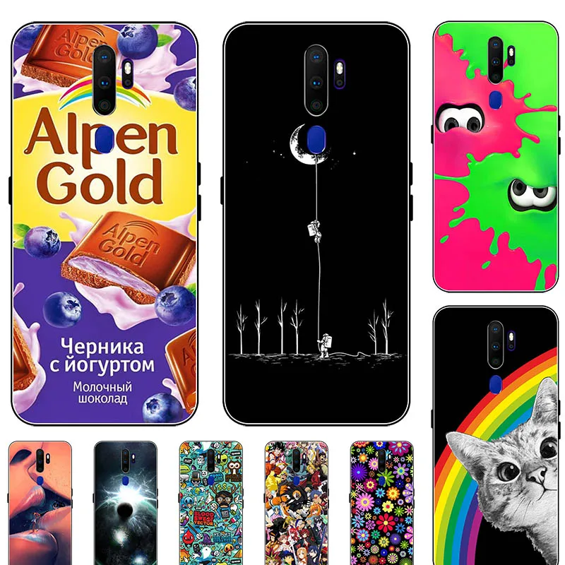 Для Oppo A9 2020 силиконовый чехол ТПУ Мягкая задняя крышка для телефона A5 Fundas OPPOA9 OPPOA5 A