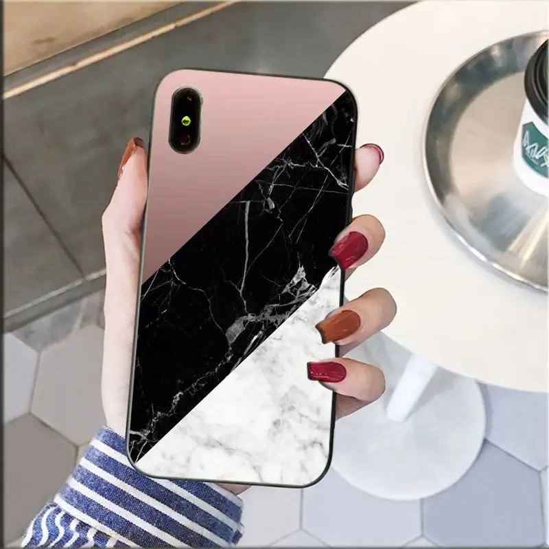 gold marble collage Black Pink White marble collage