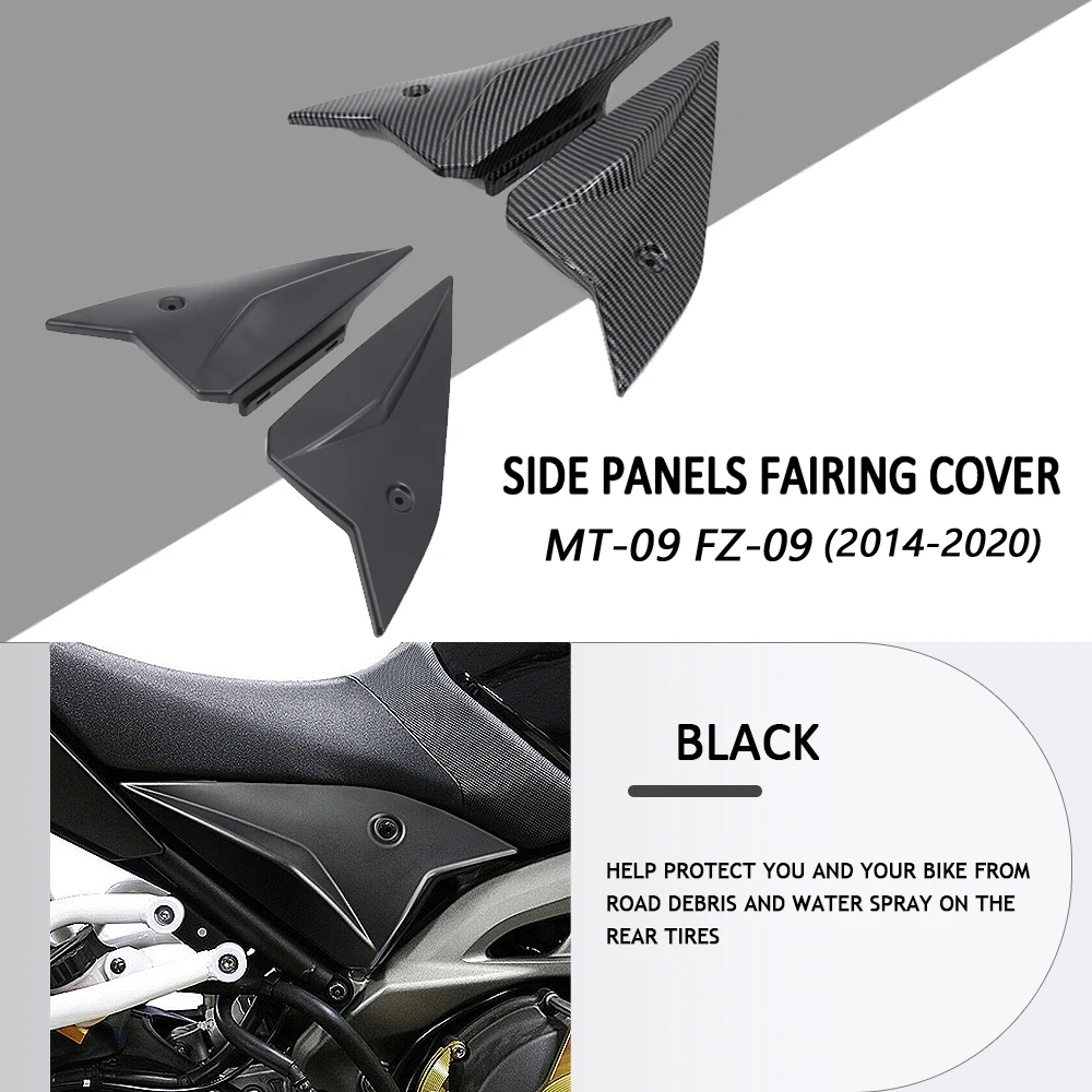 

Motorcycle Side Panels Cover Fairing Cowling Plate Covers For Yamaha MT09 MT 09 FZ09 FZ 09 2014 2015 2016 2017 2018 2019 2020