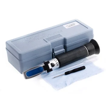 

Salinity Refractometer Meter Water Reader Marine 0~10% Salt Aquarium Test Tester