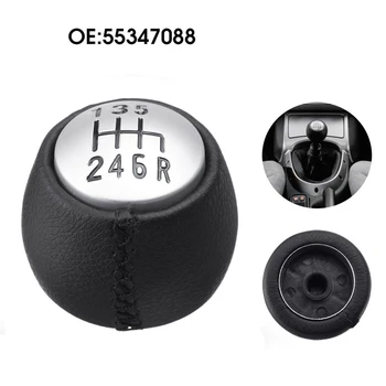 

6 Speed Manual Gear Shift Knob Handball for Alfa Romeo GT 147 166 PU Leather