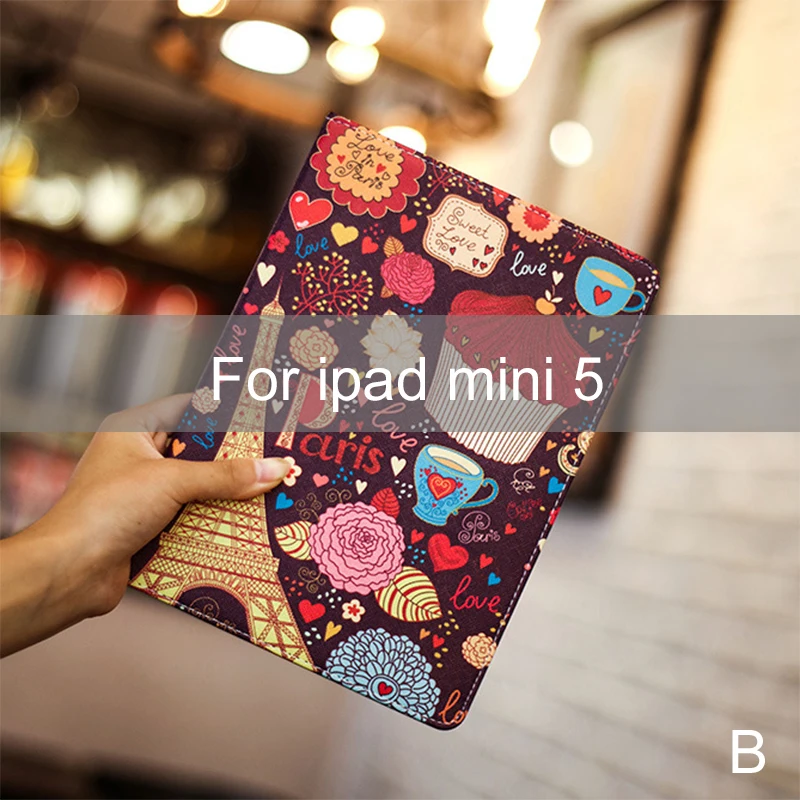 Essidi Лидер продаж смарт-чехол для ipad mini 5 4 3 2 1 противоударный стоячая таблетница чехол защитный рукав для ipad mini 1 2 3 4 5 - Цвет: For mini 5