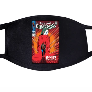 

Joker Villain Eric Border Dustproof Mouth Masks Face Unisex Reusable Fabric Anti Black Pollution Reusable Washable Cool Mask