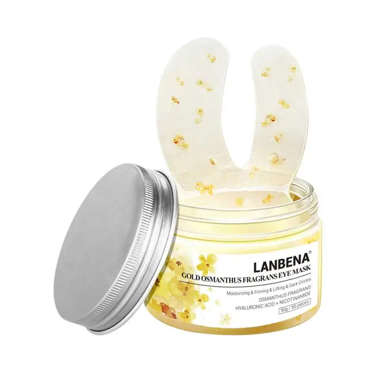 Увлажняющие патчи LANBENA для глаз с гиалуроновой кислотой сыворотка против