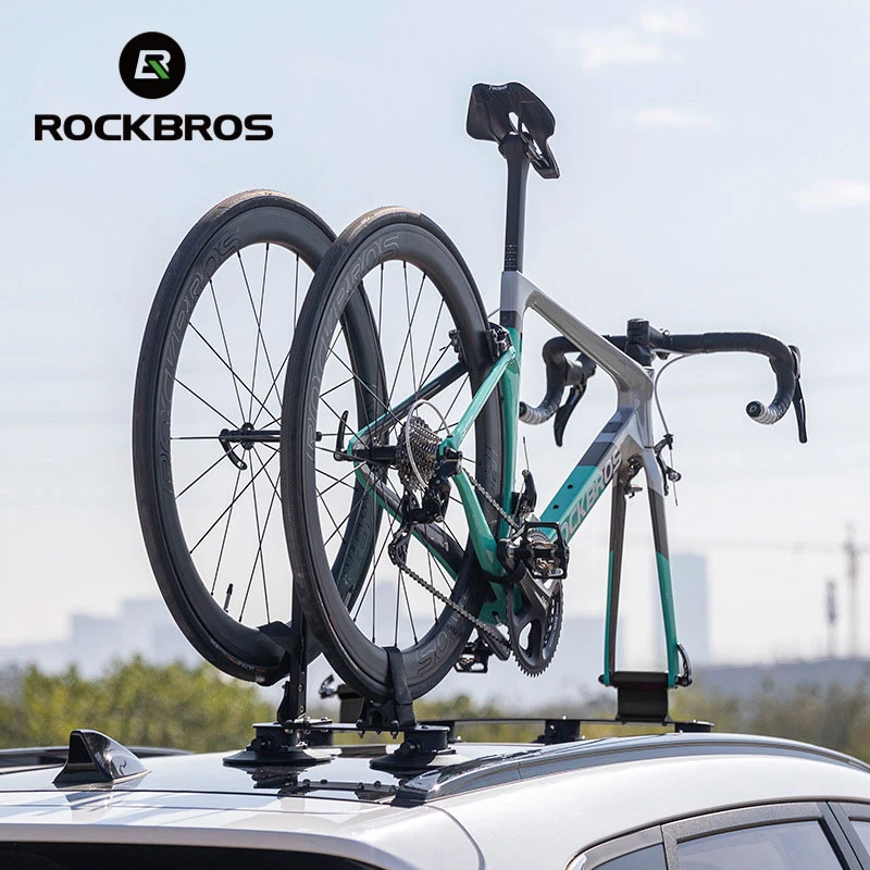 ROCKBROS ventosa para cuadro rueda bicicleta, soporte para coche, Instalación rápida, marco para rueda de viaje|Colgador de bicicleta| - AliExpress