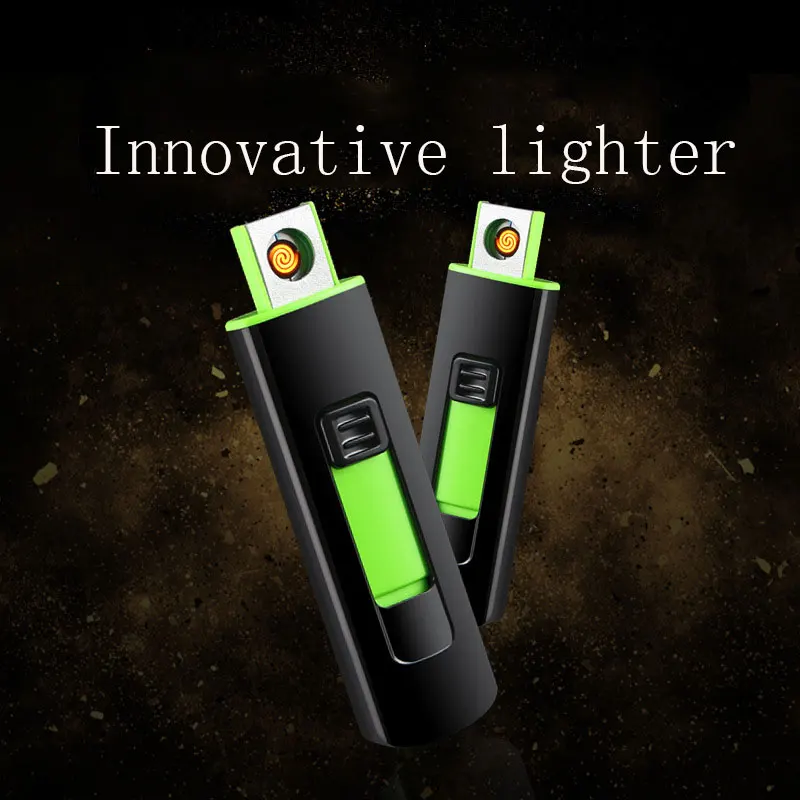 USB 2 0 Зарядка Зажигалка сенсорный индукционный ветрозащитный электронный ультра