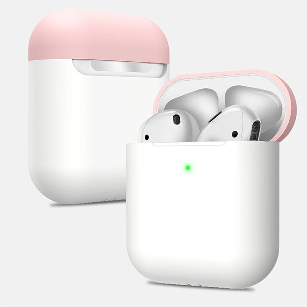 

Soft Silicone Glitter Earphone Case For Apple Airpods Bluetooth Wireless Earphone Protective Skin Cover Box For Airpods Case Bag