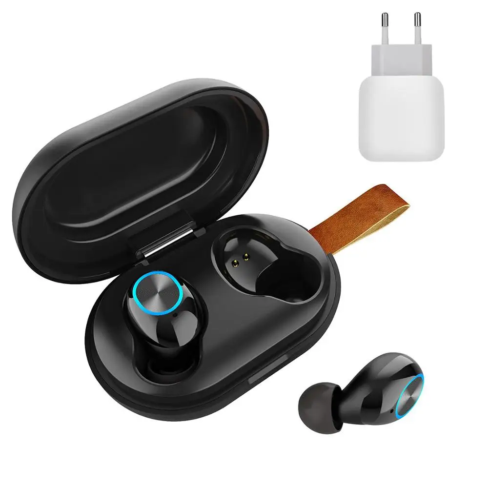 With charger Наушник APTX беспроводная Bluetooth гарнитура в ухо глубокий бас 3D stere музыкальные наушники портативные наушники MCT007 с микрофоном Поддержка APTX - Цвет: With charger