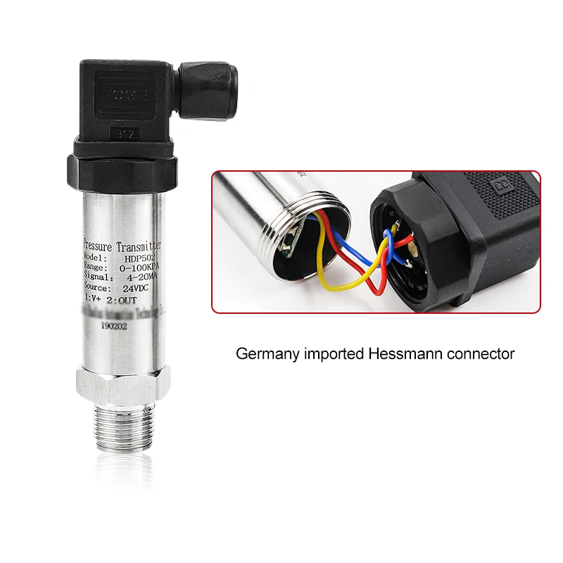 4-20mA Vacuum Gauge Pressure Transmitter 25mpa 0 5V Absolute 1/4" Water Pressure Sensor pressure sensor