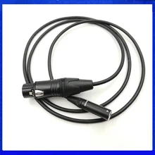 MINI XLR 3pin папа к XLR 3pin мама для Blackmagic Pocket cinema BMPCC 4k камера линейный аудио кабель