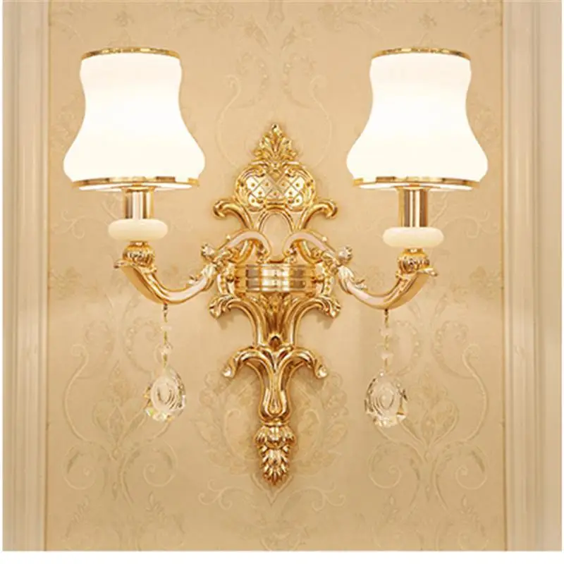 Coiffeuse Avec Miroir Внутреннее освещение Kinkiety аппликация Murale светильник для дома Aplique Luz Pared кристалл настенный светильник для спальни
