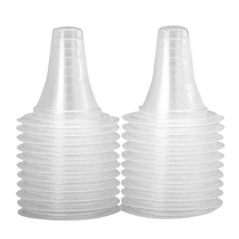 20Pcs 일회용 귀 온도계 귀마개 커버 교체 렌즈 범용 프로브 기계 모자 아기 건강 관리 귀 주사기