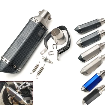 

51MM Universal Motorcycle modified exhaust pipe muffler Exhaust System For Honda CBR1000RR CBF1000 CBF600 CB650F VT1100 GROM