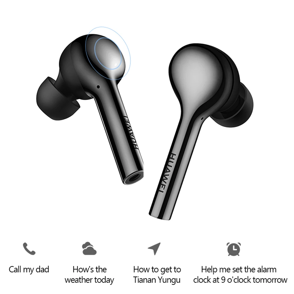 Original Huawei FreeBuds Lite TWS Wireless Bluetooth Earphone In-ear 12 Hours Double Click with Charging box Enjoy Waterproof