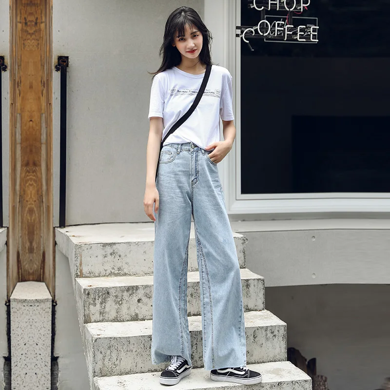 Для женщин harajuku Высокая уличная Высокая талия wshed Винтаж Хлопок Мама джинсы для женщин плюс размер джинсовые брюки для женщин