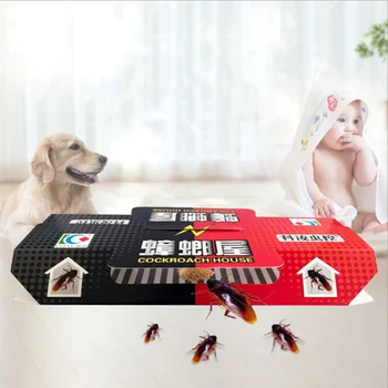 

10pcs Reusable Cockroach Traps Roach Busters Trapping Box Cockroach Catcher for Kitchen Bathroom Toilet