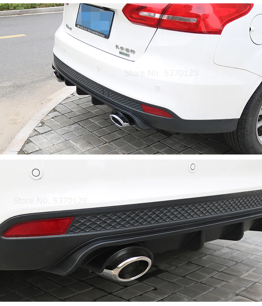 AITWATT для Ford Focus до, высококачественный АБС-пластик, задний спойлер, диффузор, защита Бампера, защитная накладка, 1 шт