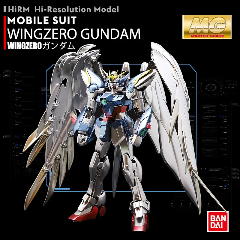 BANDAI MG 1/100 XXXG-00W0 крыло Гандам ноль металл с гальваническим покрытием Цвет фигурка модель модификации