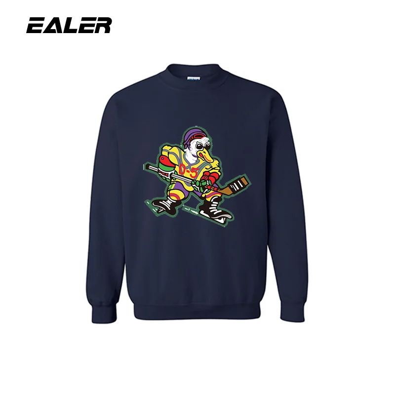 navy blue COLDOUTDOOR зимний хоккейный свитер для фанатов с логотипом - Цвет: navy blue