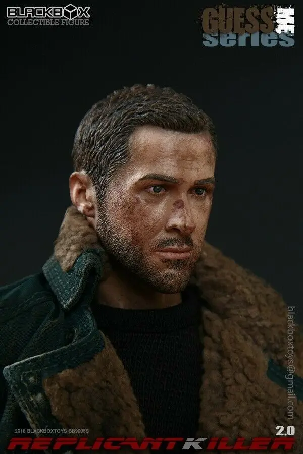 Черная коробка игрушки предполагаемый я серии REPLICANT KILLER 1/6 рис грязный/выветренный Ver