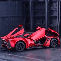 1:32 Lykan Hypersport Alloy Sport Car Model Diecast & Toy Metal Vehicles SuperCar Model Simulation Collection Childrens Toy Gift 1