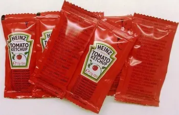 

50 Heinz Tomato Ketchup - 50 sachets individuels