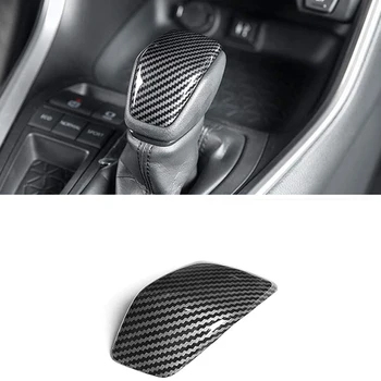

Car Gear Shift Knob Cover ABS Change Lever Trim Accessories for Toyota RAV4 Rav 4 2019 2020