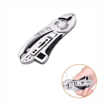 

ultifunctional tool pliers, pocket screwdriver set, adjustable wrench, portable camping survival tool pliers