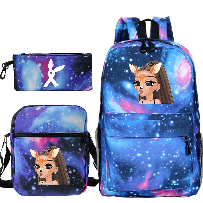 Модная сумка Mochila Ariana Grande, рюкзак с принтом, школьная сумка для мальчиков и девочек, дорожная сумка, рюкзак для ноутбука-подростка, пеналы для ручек - Цвет: bagpack 9