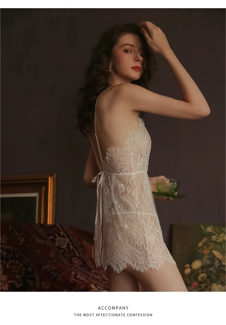Сексуальная женская летняя ночная рубашка, ночное платье, женская ночная одежда, кружевное домашнее платье, дамское нижнее белье, ночная рубашка, ночная сорочка