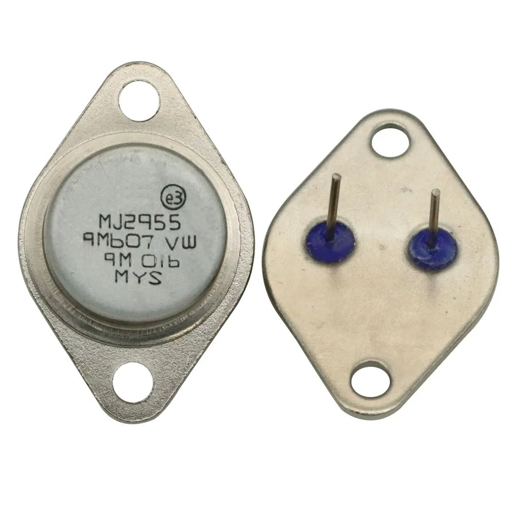 10 шт. TO-3 MJ2955 AF Amp аудио силовой транзистор 15A/60 в новый | Электроника