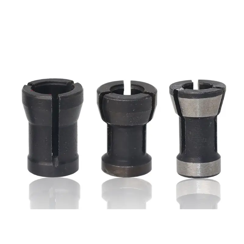 

3pcs/set 6mm 6.35mm 8mm Woodworking Router Bit Engraving Milling Cutter Chuck Engraving Machine Wood Milling Cutter