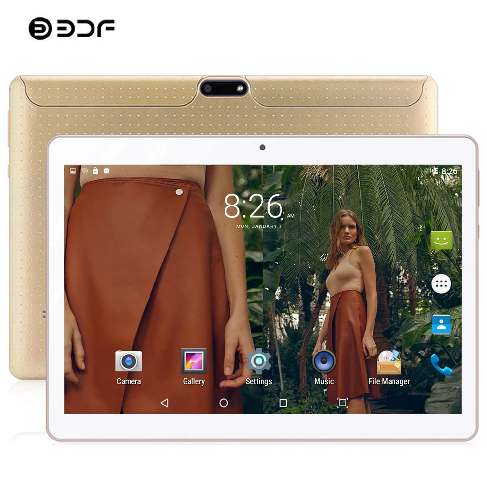 BDF 10 дюймов Android 9 0 планшетный ПК 4 ядра IPS бренд Tab 2 ГБ/32 Гб планшет 7 8 с двумя сим