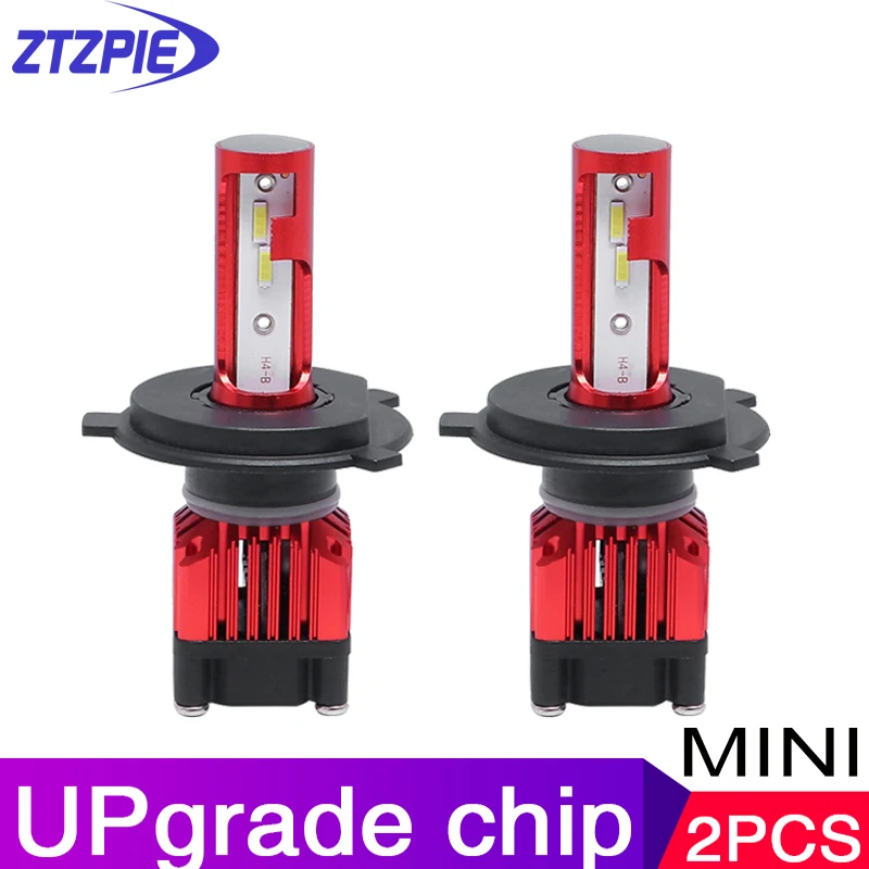ZTZPIE 72W фары для 16000LM 6500k 9005/HB3 9006/HB4 H3 H1 H8 H7 H4 H11H9 9012 9007 9004 h13 Светодиодные