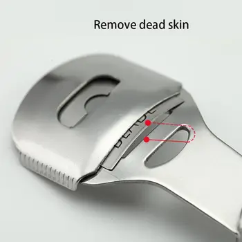 

5Pcs/Set Feet Care Callus Shaver Hard Skin Remover Foot Rasp Heel File Wooden Handle With Replaceable Blades Pedicure Tools Kit