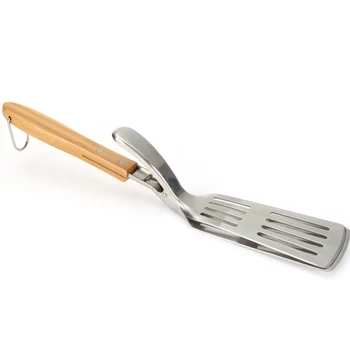 

Advanced Siamese Stainless Steel Multi-Purpose Clip Grilling Sandwich With Burdock Shovel Clip Pizza Shovel Grill Clip Grilling