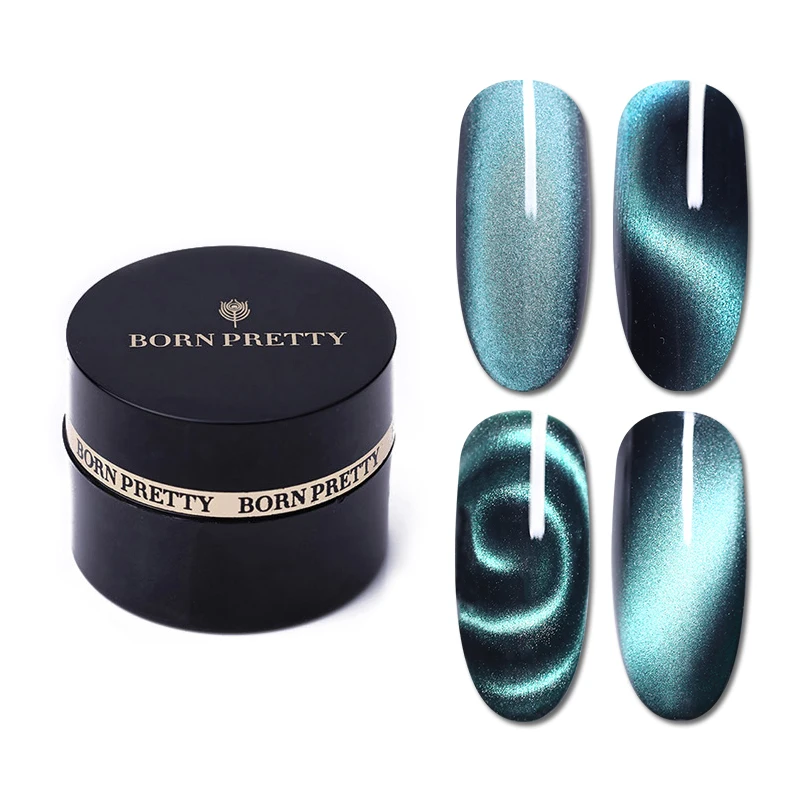 BP-MSS01 BORN PRETTY эффект кошачьих глаз Гель-лак для ногтей замочить от полупостоянного УФ светодиодный 5D Магнитный Гель-лак 6 мл 50 цветов DIY маникюр - Цвет: BP-MSS01