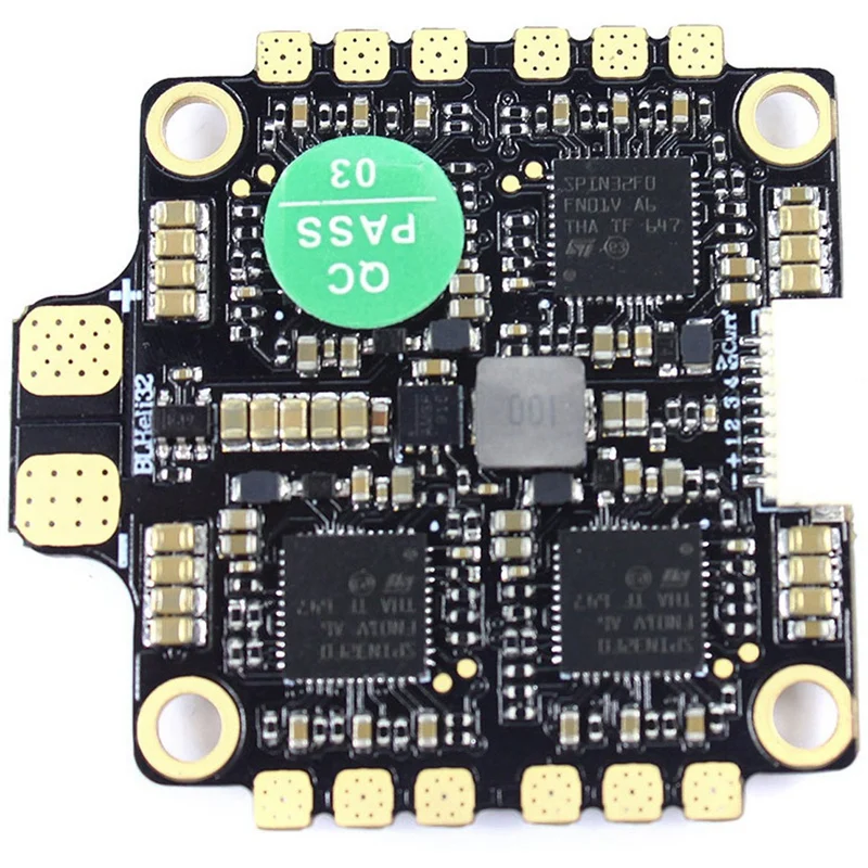 FFYY-Hakrc 4X50A 4в1 50A 3-6S Blheli_32 5V 3A Bec Dshot1200 Мини Размер Esc для Diy квадрокоптера Fpv гоночный Дрон