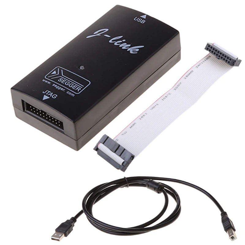 Отладчик J-Link V8 USB-интерфейс поддержка SWD SWV для эмулятора Arm Cortex-M4/M10 16FA |