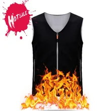 Мужская зимняя уличная куртка-жилет с инфракрасным подогревом USB, Электрический термальный жилет, одежда для спорта, пешего туризма, альпинизма, лыжного жилета