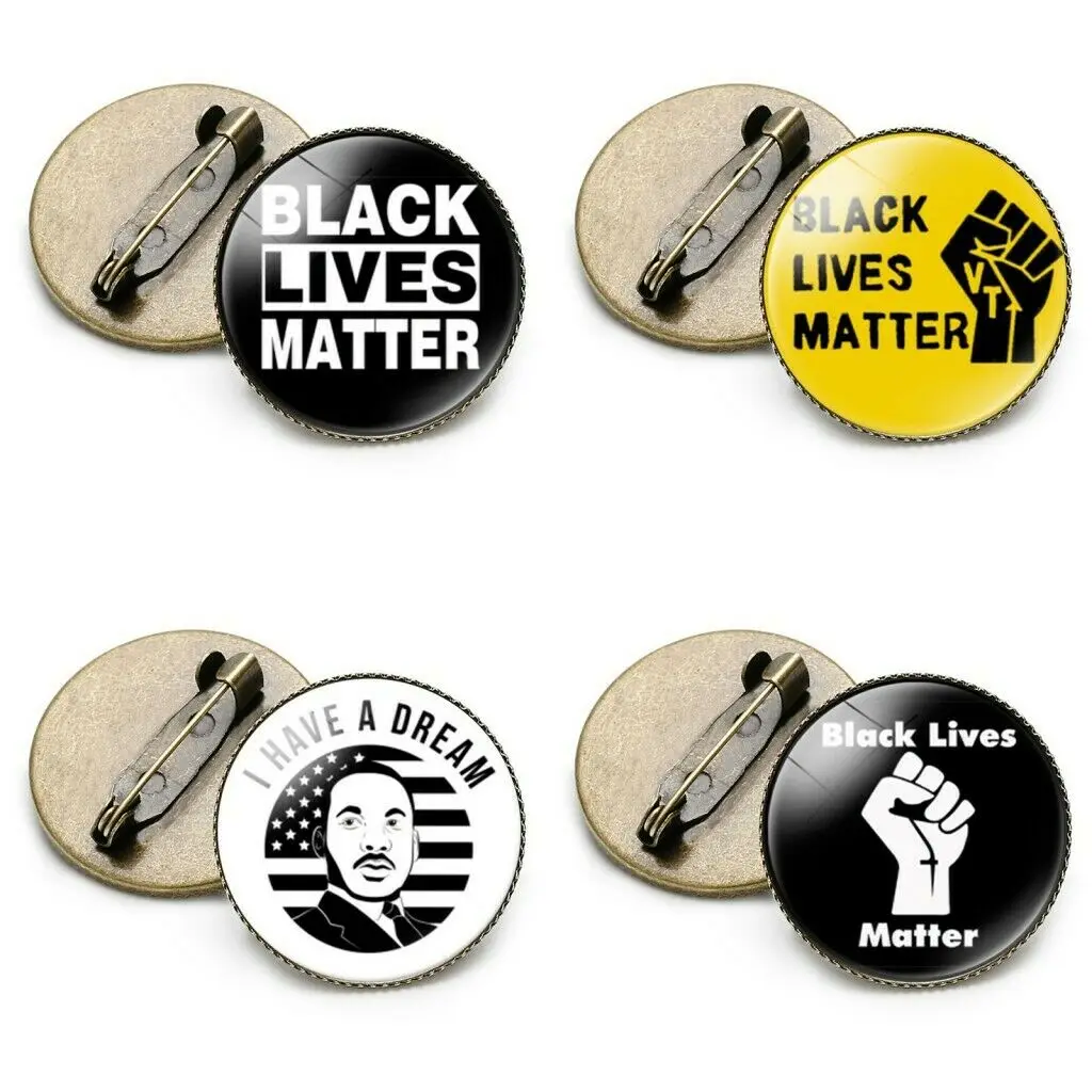 Брошь с эмалью Black Lives Matter брошь в форме парада мира сувенирная значок Ювелирное